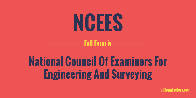 ncees-full-form
