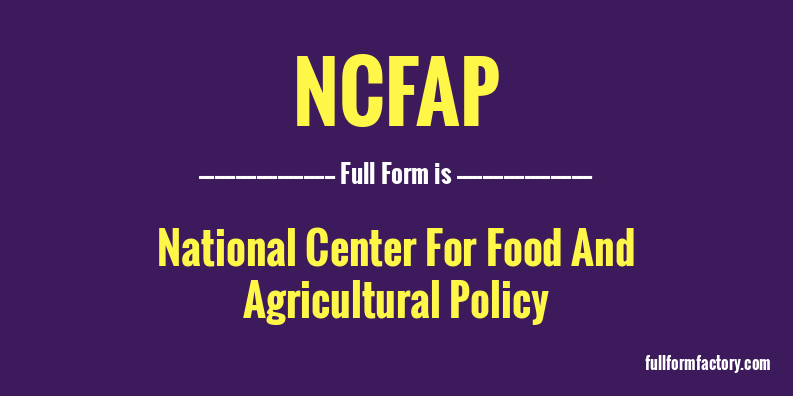 ncfap-full-form