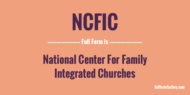 ncfic-full-form