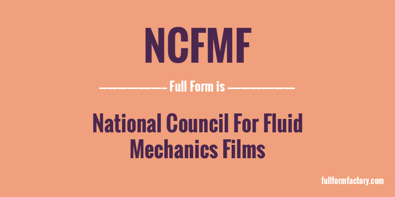 ncfmf-full-form
