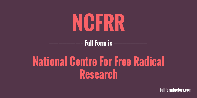 ncfrr-full-form