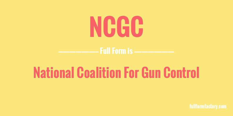 ncgc-full-form