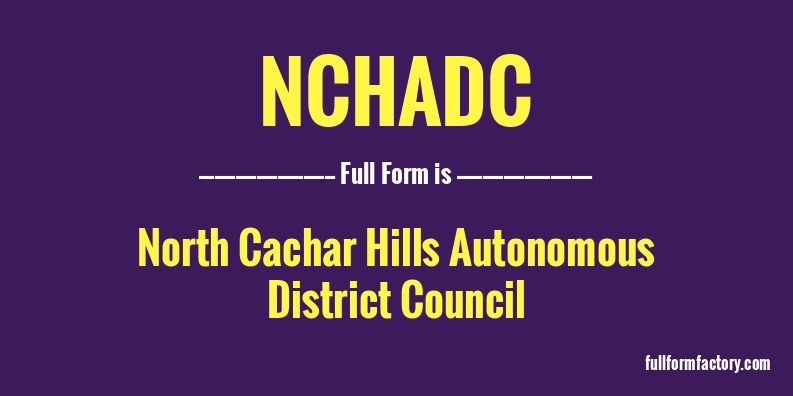 nchadc-full-form