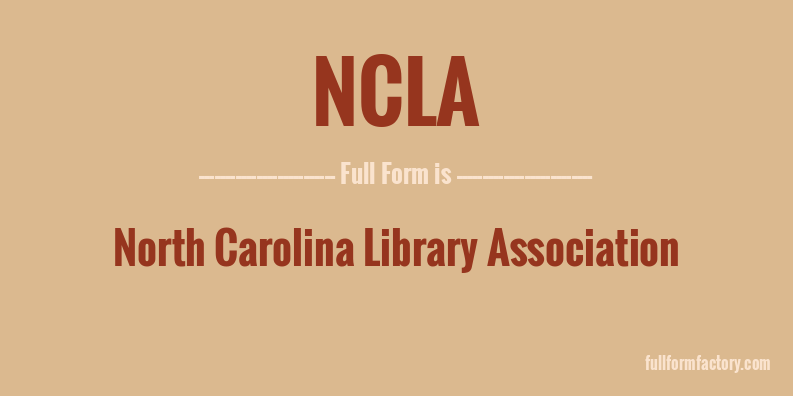 ncla-full-form