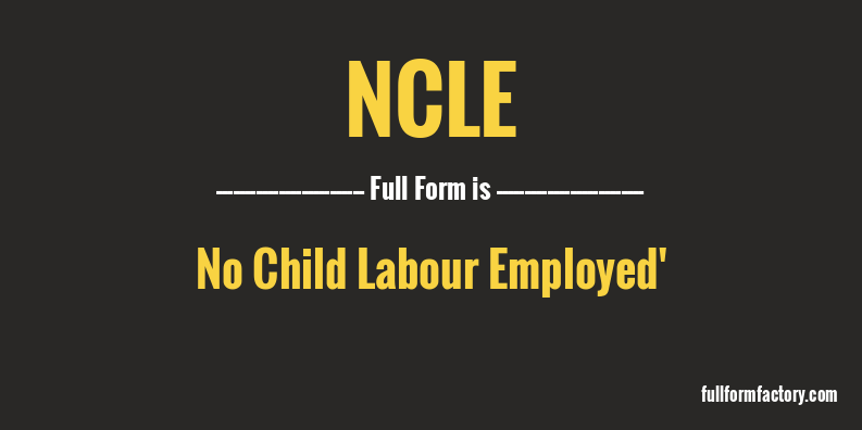 ncle-full-form