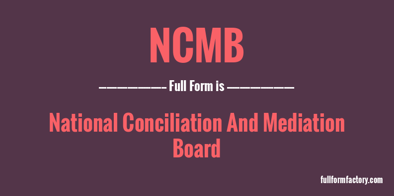 ncmb-full-form