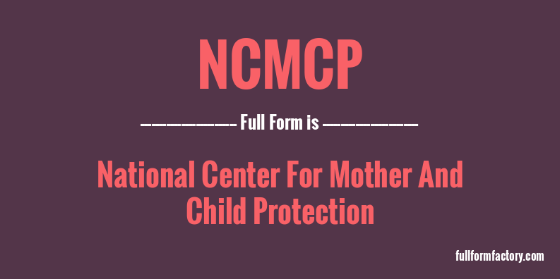 ncmcp-full-form