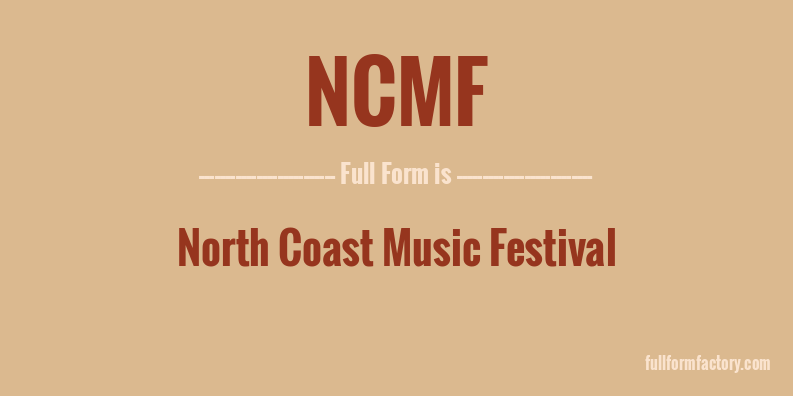 ncmf-full-form