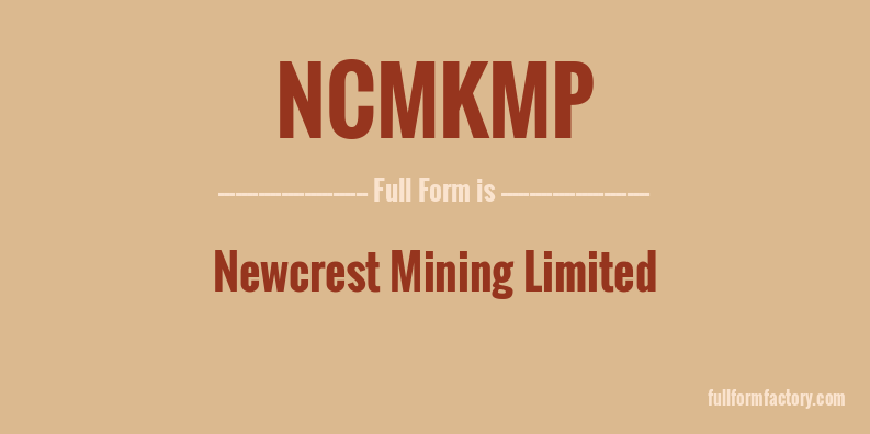 ncmkmp-full-form