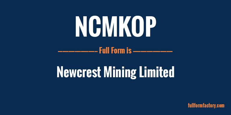 ncmkop-full-form