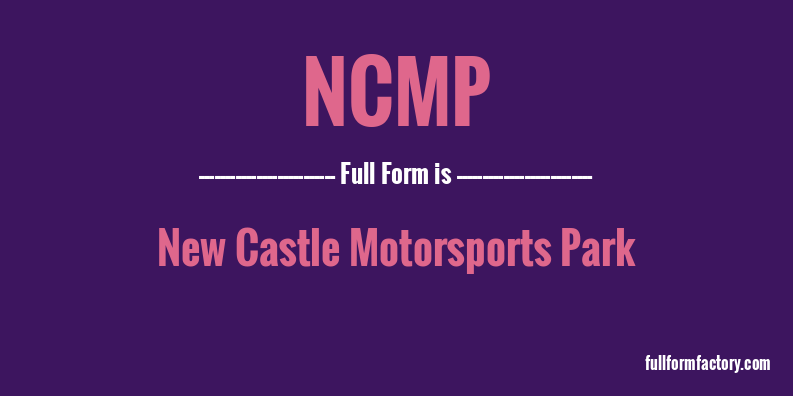 ncmp-full-form