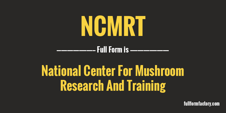 ncmrt-full-form