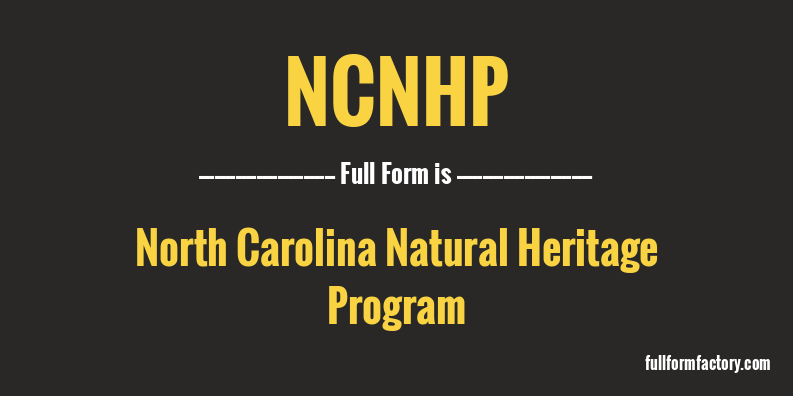ncnhp-full-form