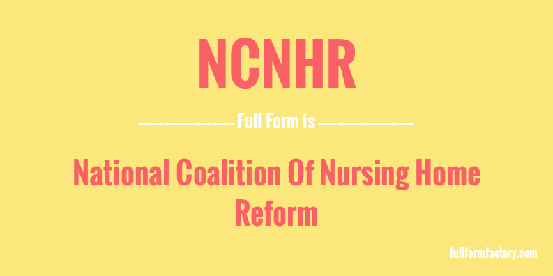 ncnhr-full-form