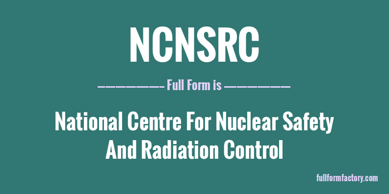 ncnsrc-full-form