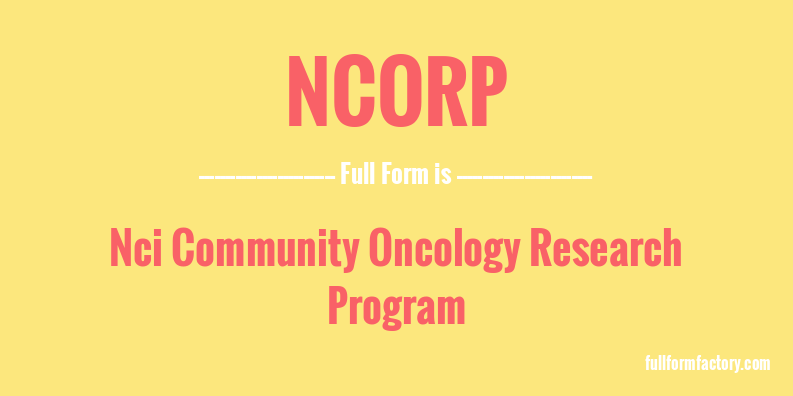 ncorp-full-form