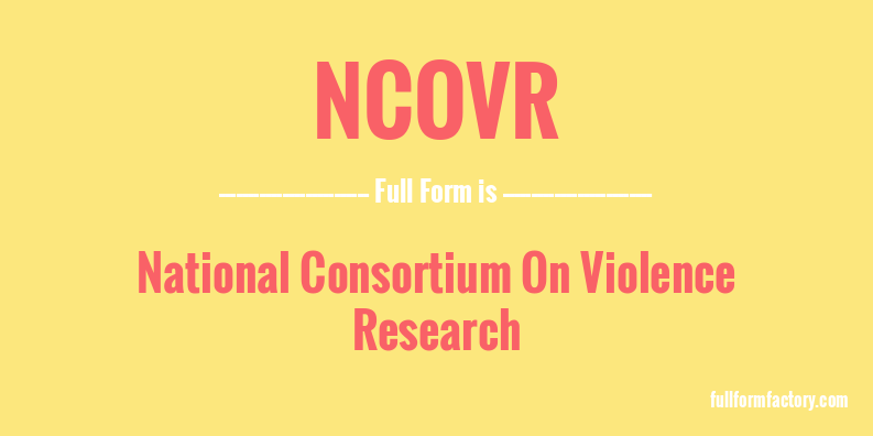 ncovr-full-form