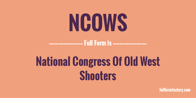ncows-full-form