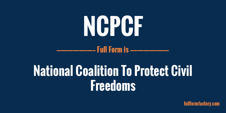 ncpcf-full-form