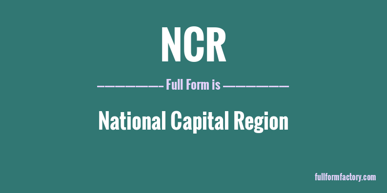 ncr-full-form