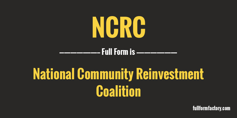 ncrc-full-form