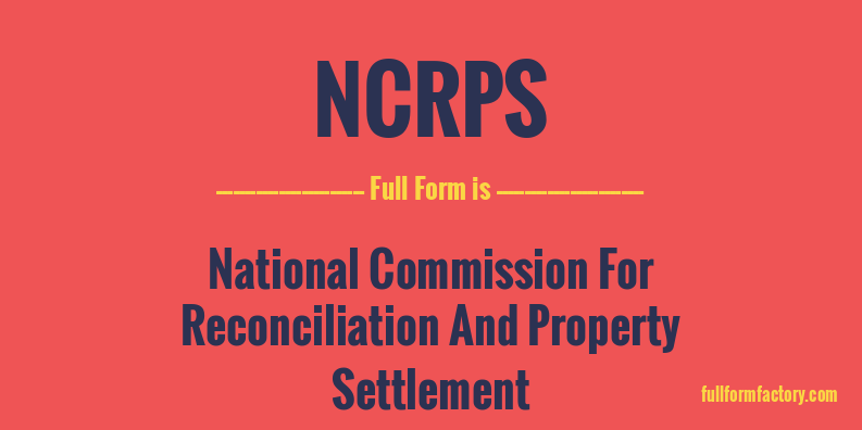 ncrps-full-form