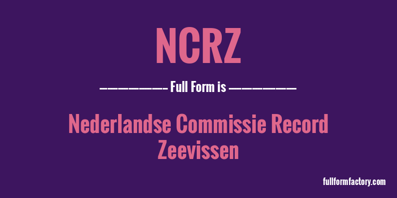 ncrz-full-form