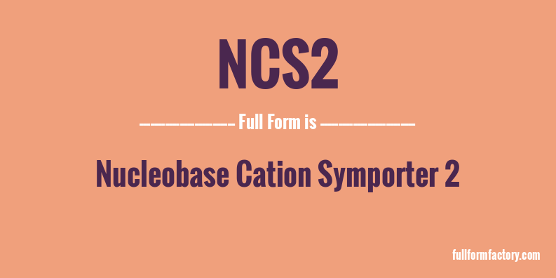 ncs2-full-form