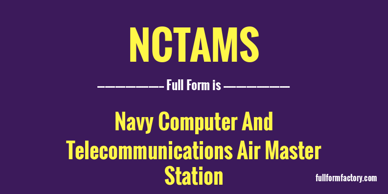 nctams-full-form