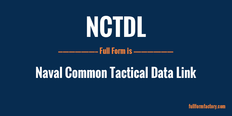 nctdl-full-form