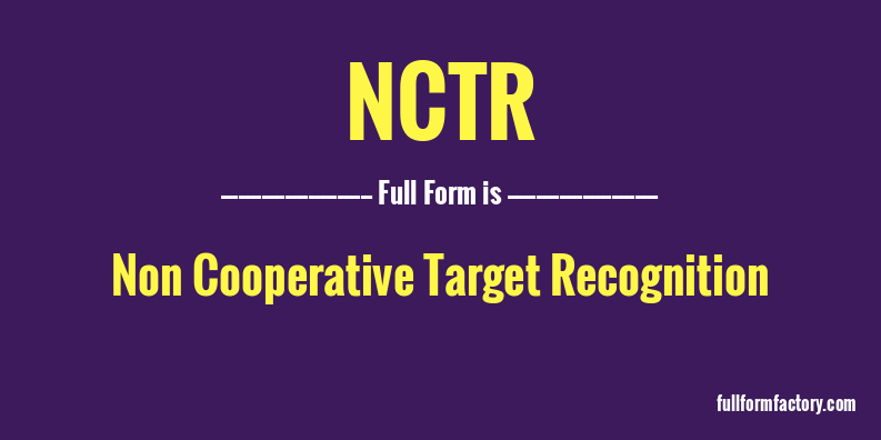 nctr-full-form