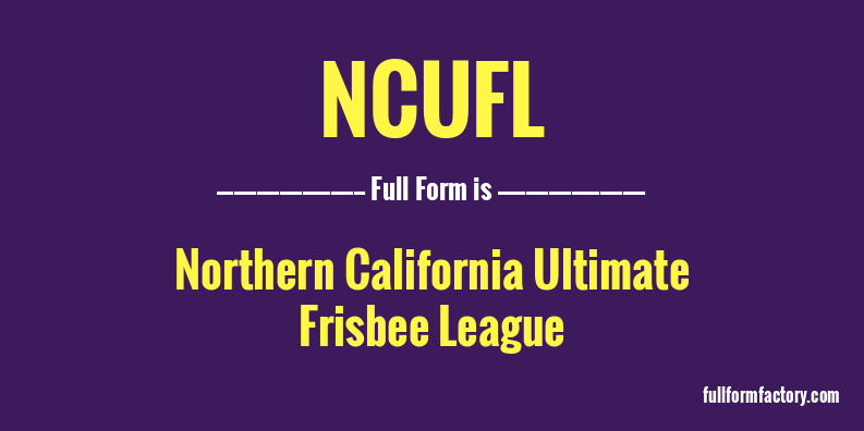 ncufl-full-form