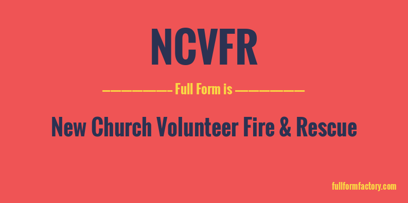 ncvfr-full-form
