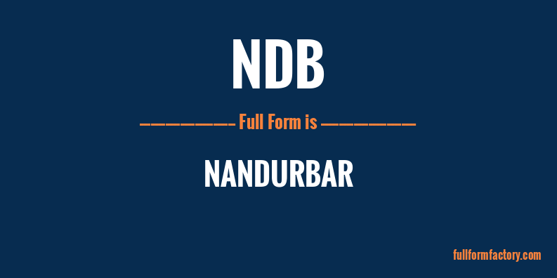 ndb-full-form