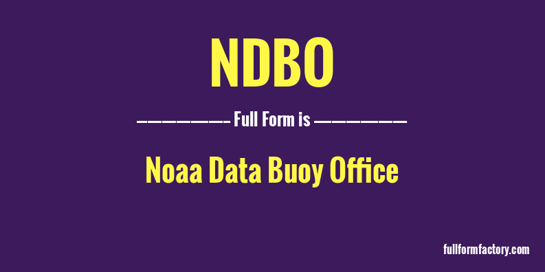ndbo-full-form