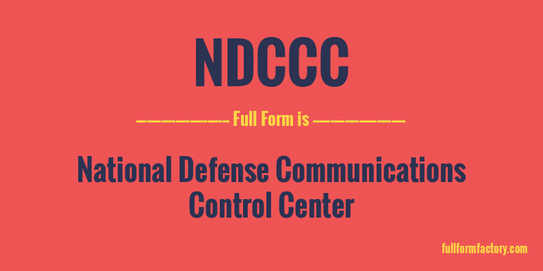 ndccc-full-form