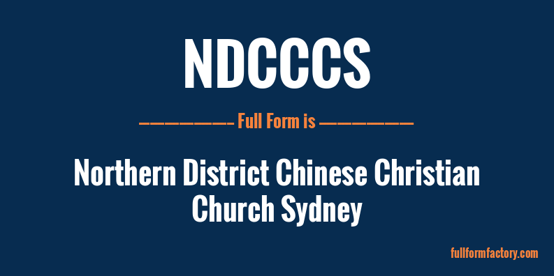 ndcccs-full-form
