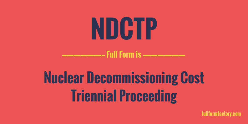 ndctp-full-form