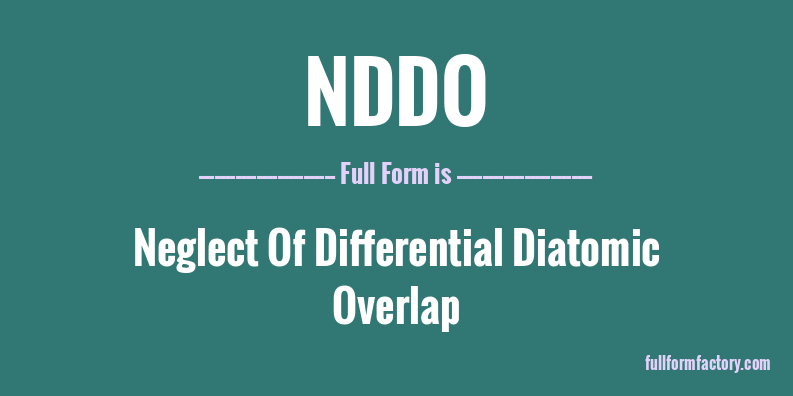 nddo-full-form