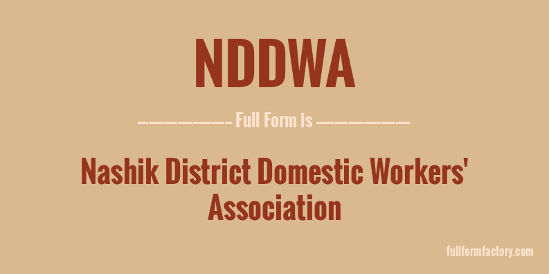 nddwa-full-form