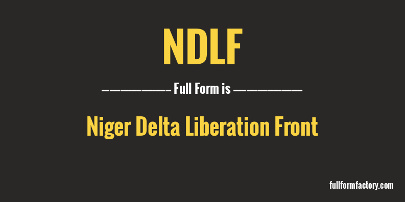 ndlf-full-form