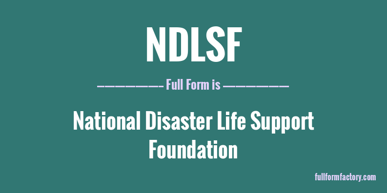 ndlsf-full-form