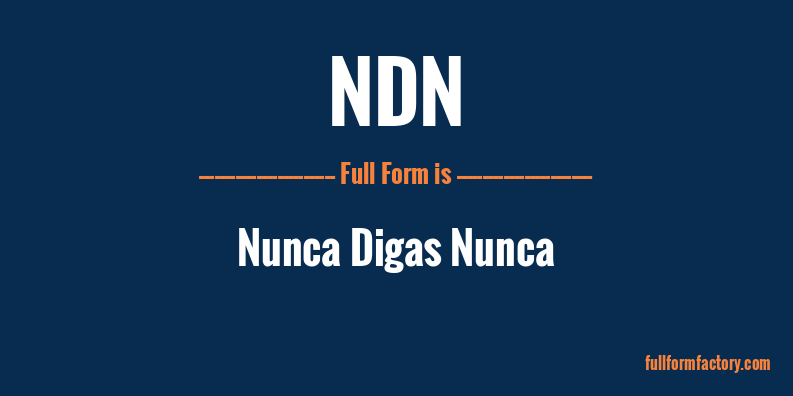 ndn-full-form