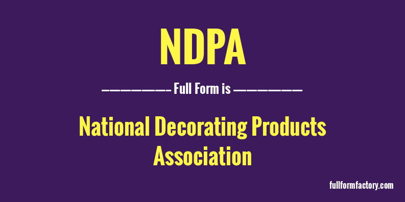 ndpa-full-form