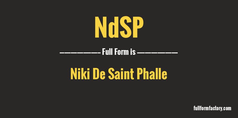 ndsp-full-form
