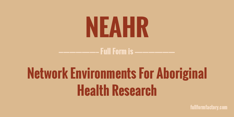 neahr-full-form