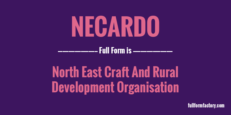 necardo-full-form