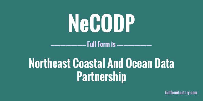 necodp-full-form