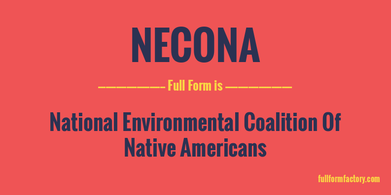 necona-full-form
