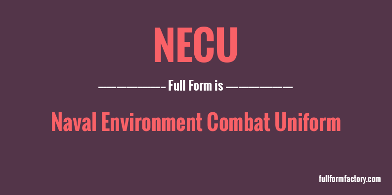 necu-full-form